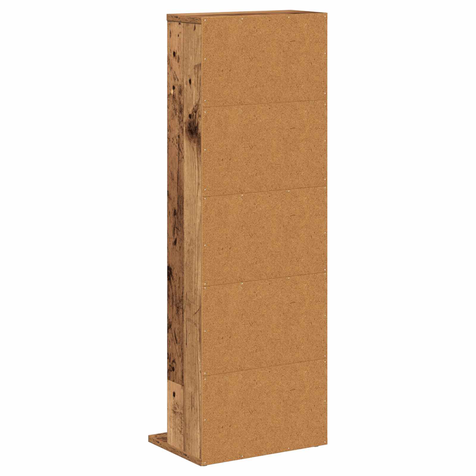 vidaXL CD Cabinet Oak Wood 33 x 23.5 x 97.5 cm Engineered Wood 6