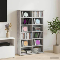 vidaXL CD Cabinet Engineered Wood 60 x 17 x 92 cm