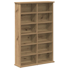 CD Cabinet 2 pcs Artisan Oak Engineered Wood, image 4