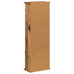 vidaXL CD Cabinet Old Wood 32 x 17 x 92 cm Engineered Wood 6