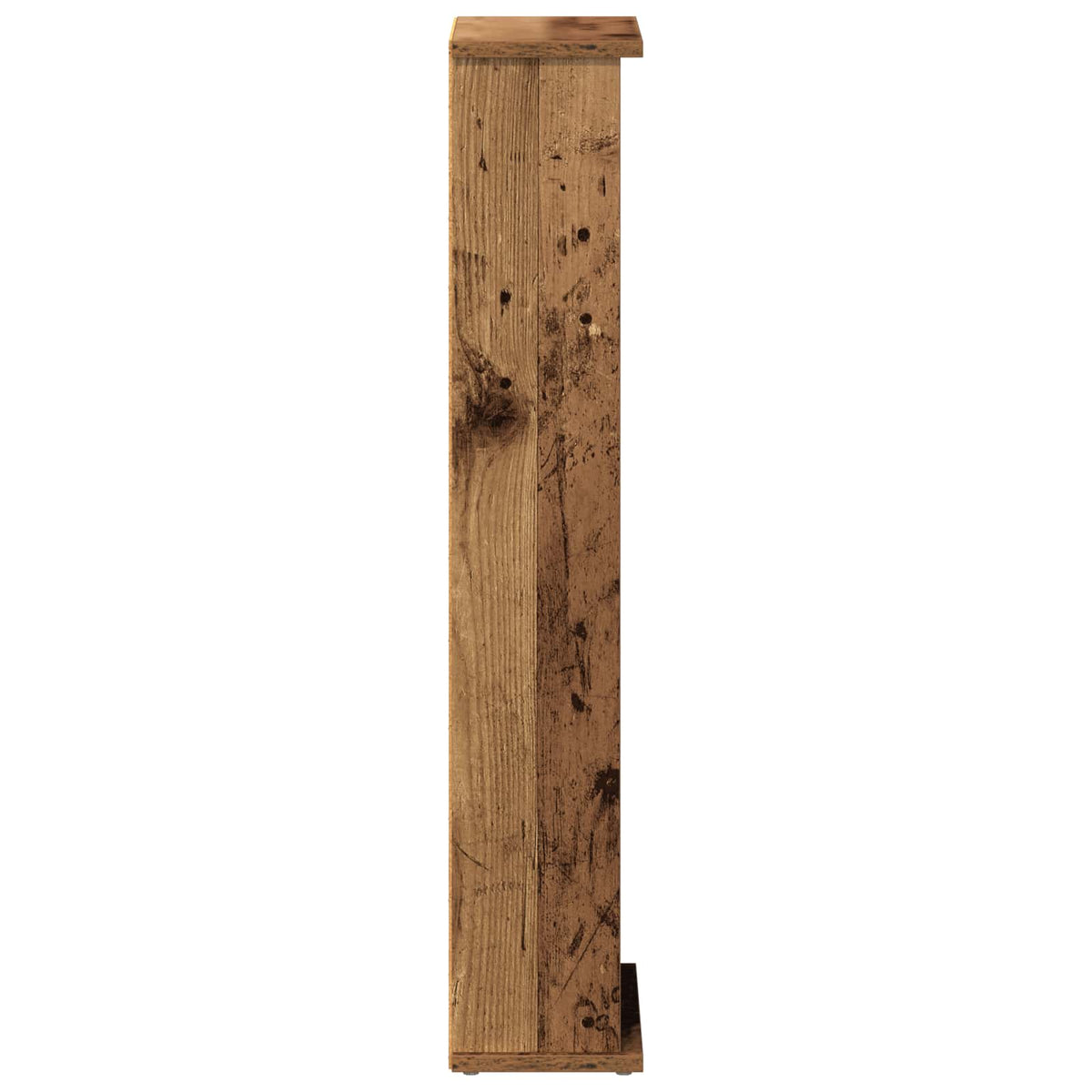 vidaXL CD Cabinet Old Wood 32 x 17 x 92 cm Engineered Wood 5