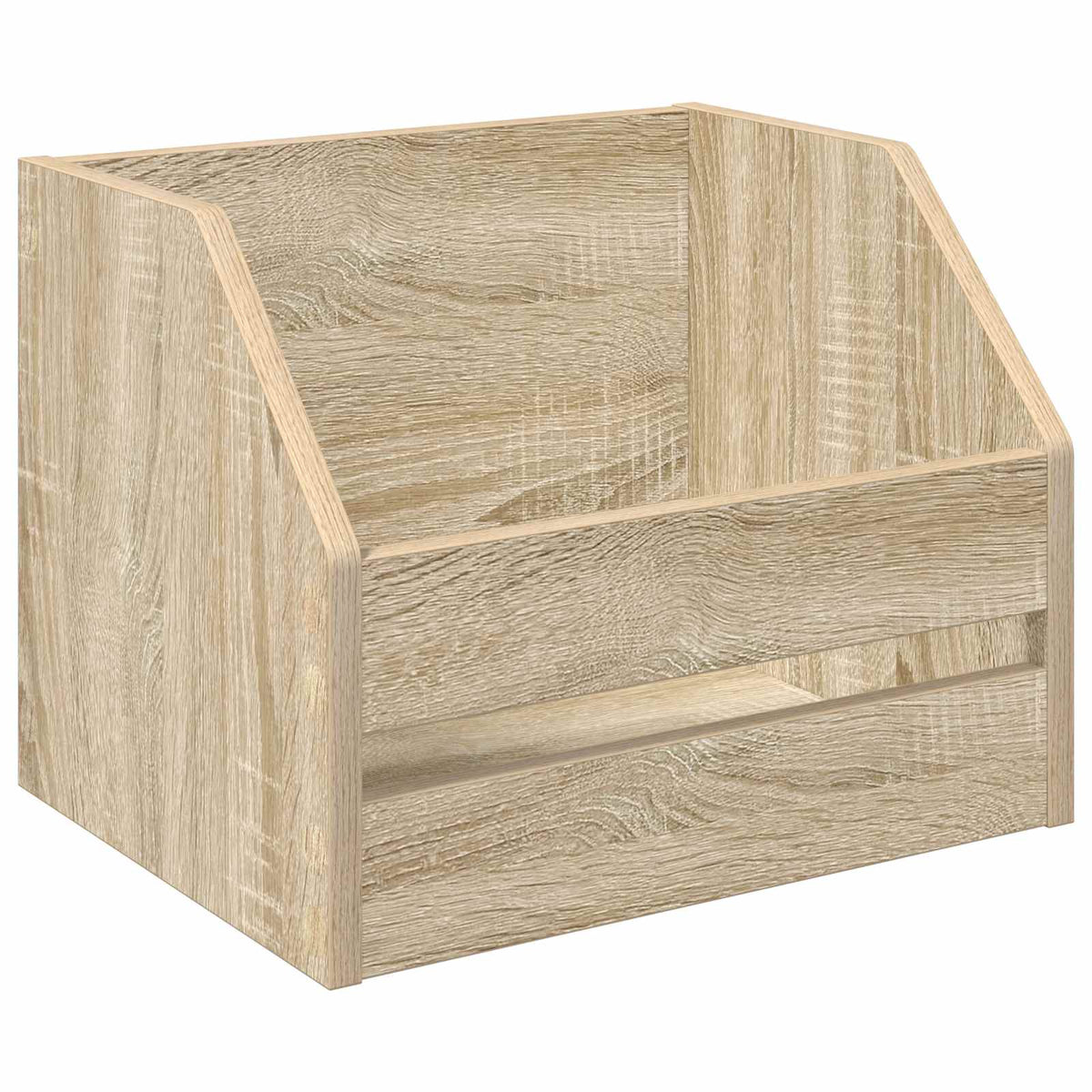 vidaXL Vinyl Album Box 2 pcs Sonoma Oak 38 x 30 x 29 cm 4