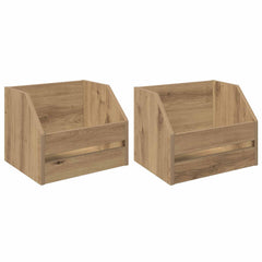 Vinyl Album Box 2 pcs Artisan Oak, image 2
