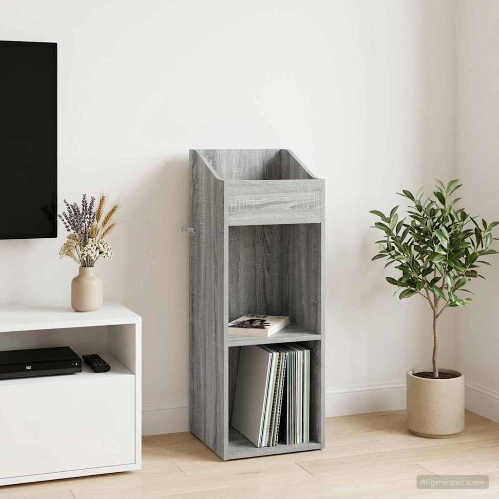 vidaXL Record Cabinet 36 x 36 x 95.5 cm Engineered Wood