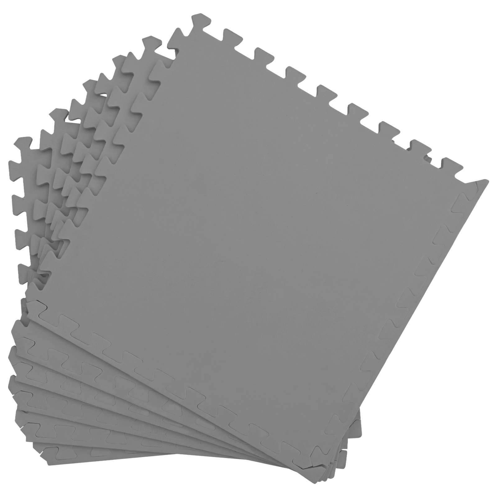 vidaXL Floor Mats 40 pcs Grey 14.4 m² EVA Foam 3