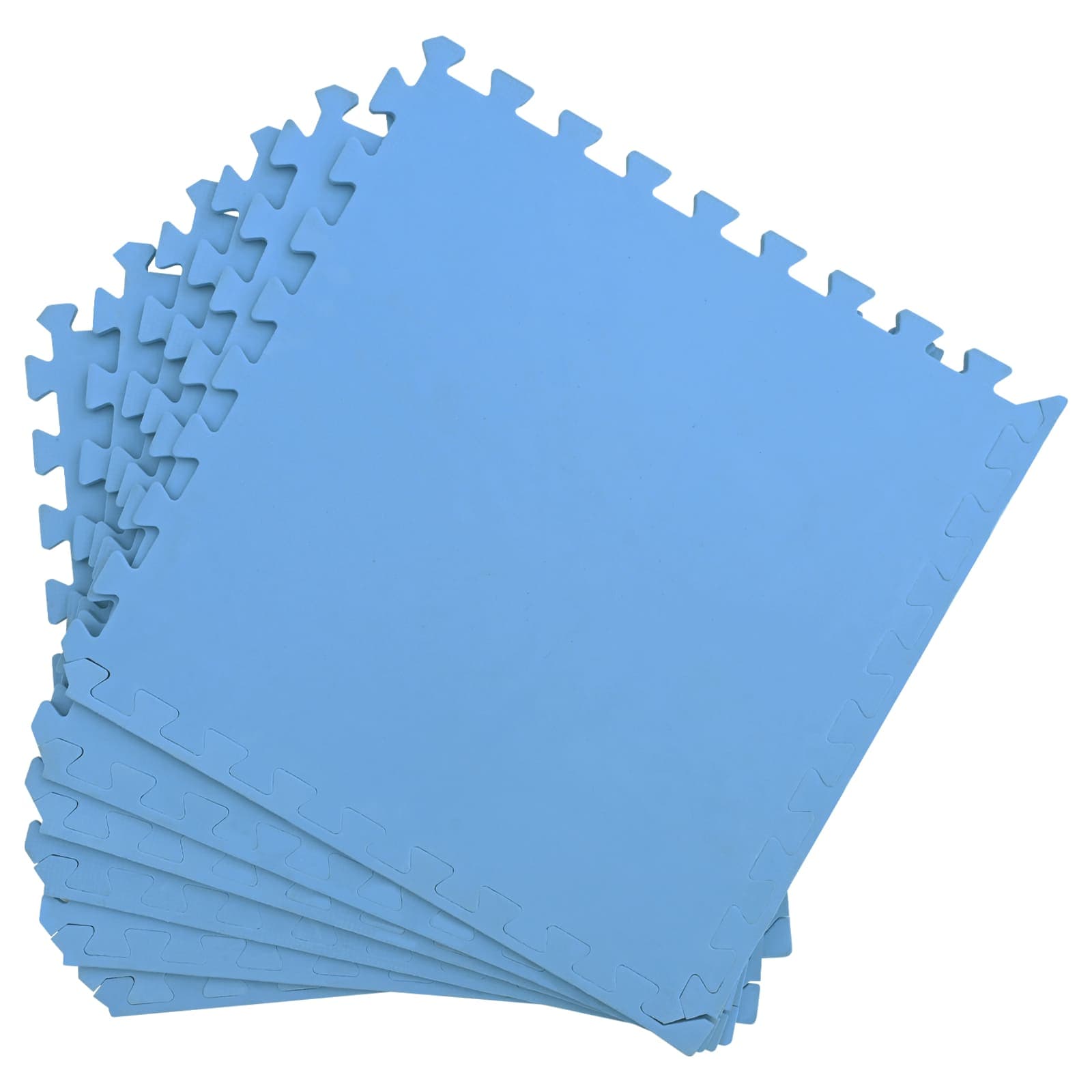 vidaXL Floor Mats 40 pcs Blue 14.4 m² EVA Foam 3