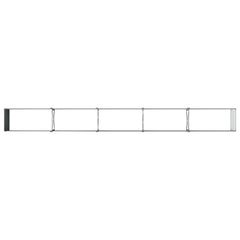 Raised Garden Bed 400 x 40 x 55 cm Galvanised Steel Anthracite