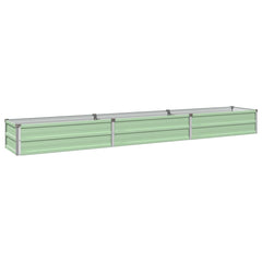 vidaXL Raised Garden Bed Pastel Green 240 x 40 x 24 cm 2