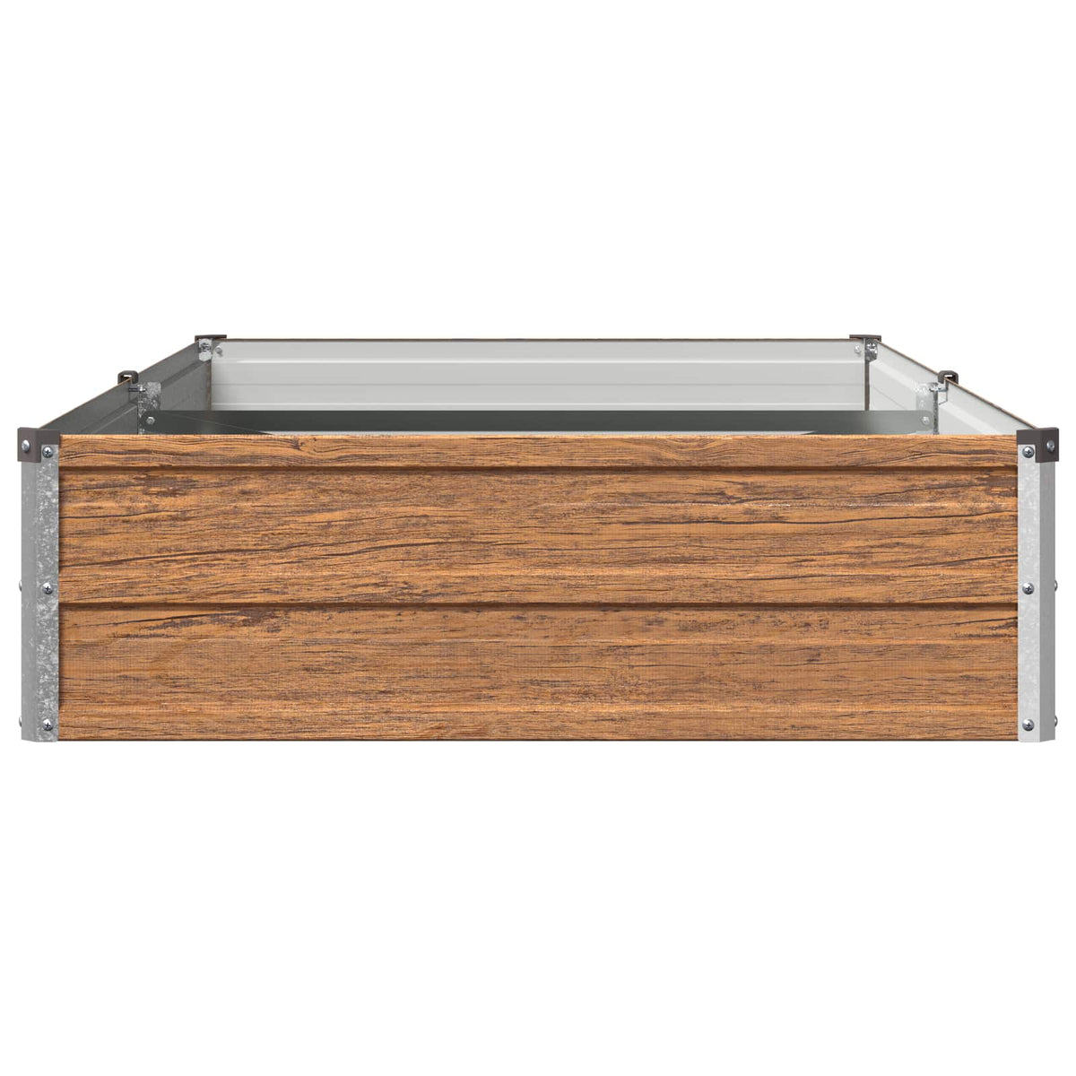Raised Garden Bed Wood Brown, image 4