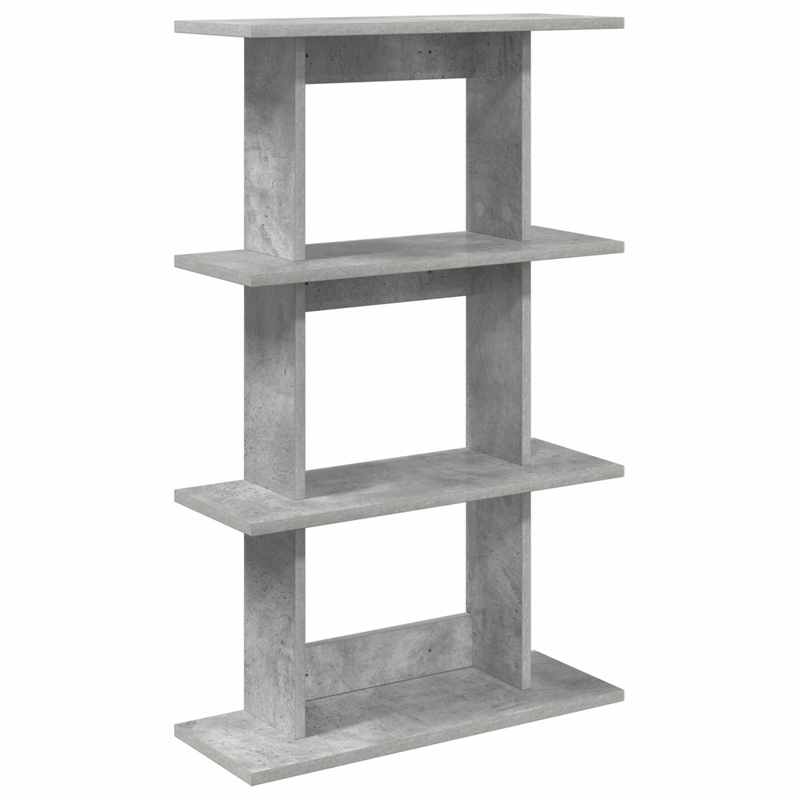 vidaXL Wall Shelf Wall-Mounted Concrete Grey 56 x 20 x 90 cm 2