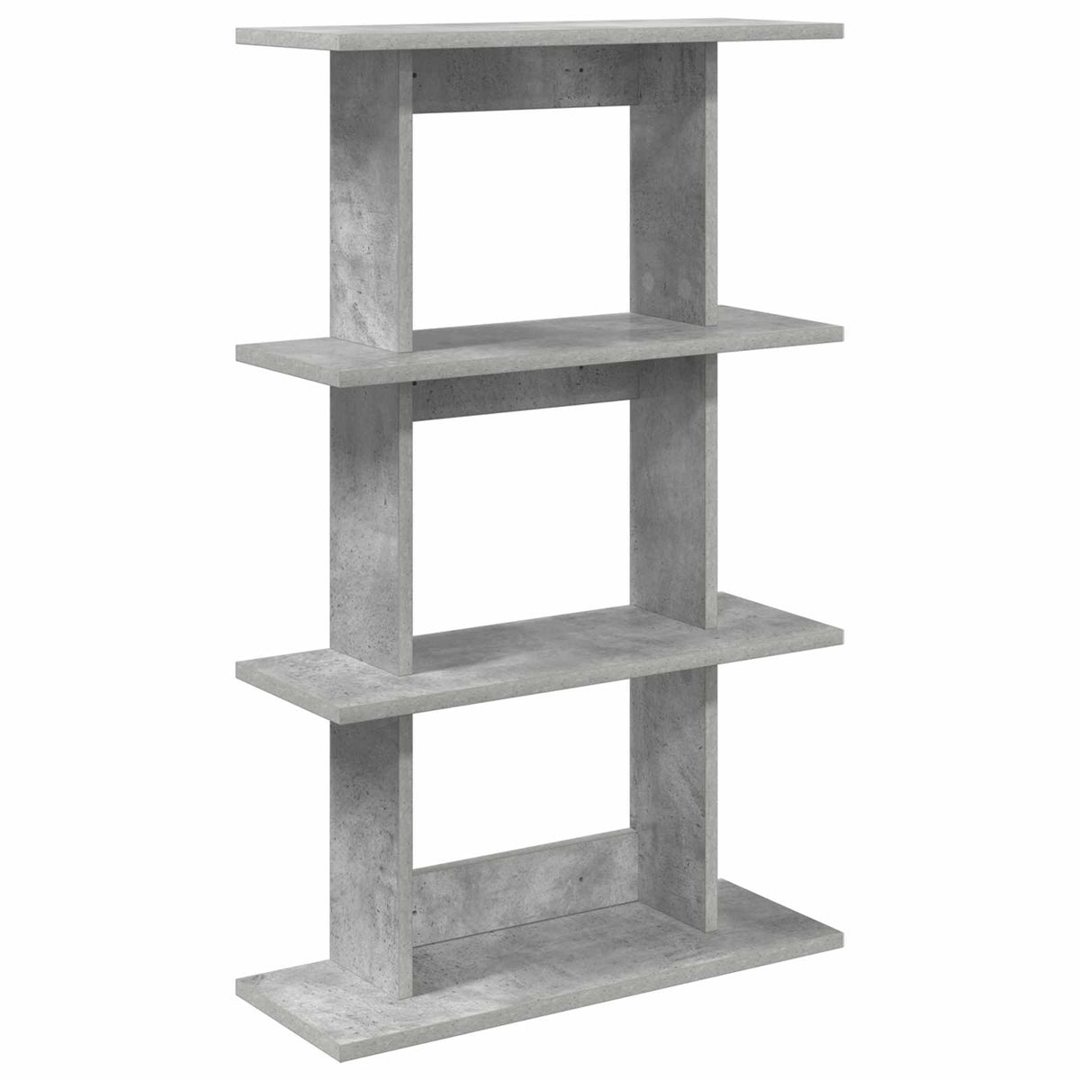 Wall Shelf 56 x 20 x 90 cm Height 90 cm Concrete grey