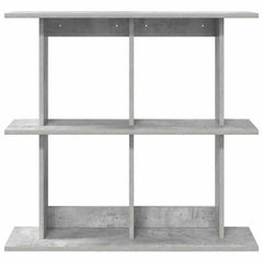 vidaXL Wall Shelf Wall-Mounted Concrete Grey 80 x 20 x 75 cm 4