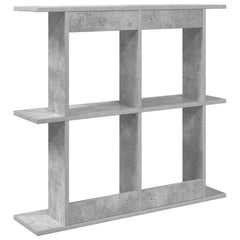vidaXL Wall Shelf Wall-Mounted Concrete Grey 100 x 20 x 75 cm 6