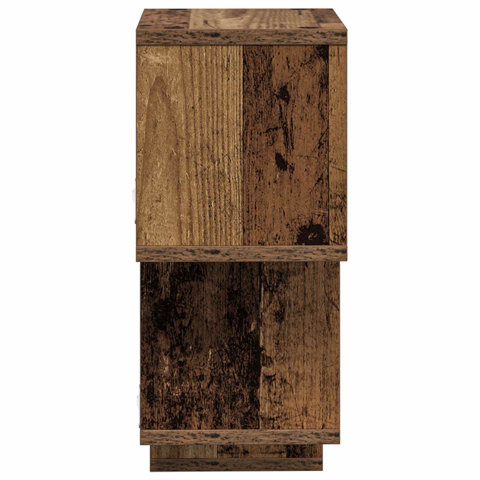 vidaXL Floating Shelf Wall-Mounted Old Wood 87 x 20 x 55 cm 5