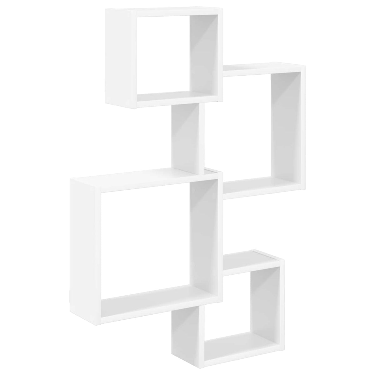 Wall Cube Shelves 64 x 13.5 x 91.5 cm White