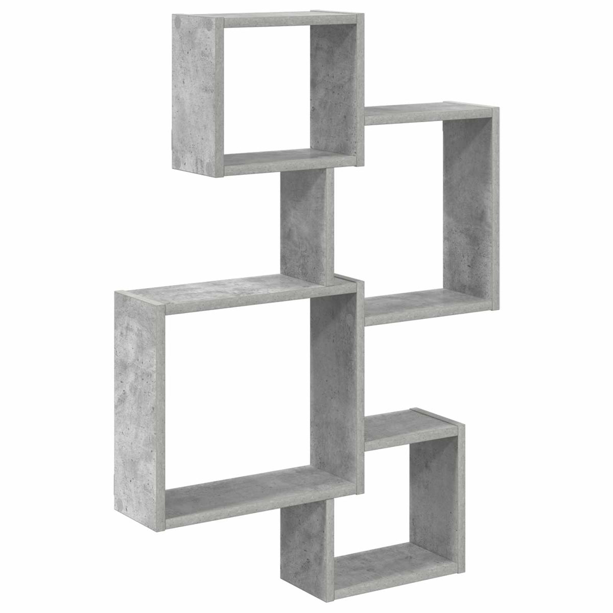 Wall Cube Shelves 64 x 13.5 x 91.5 cm Concrete grey
