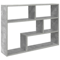 vidaXL Wall Shelf Wall-Mounted Concrete Grey 95 x 20 x 69.5 cm 2