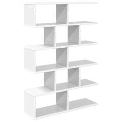 vidaXL Wall Shelf White 70 x 20 x 100 cm Engineered Wood 6