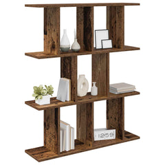vidaXL Wall Shelf Old Wood 80 x 20 x 96 cm Engineered Wood 3