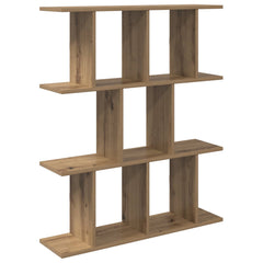 vidaXL Wall Shelf Artisan Oak 80 x 20 x 96 cm Engineered Wood 2
