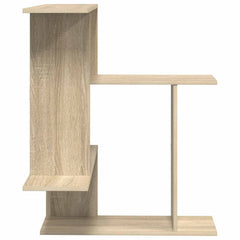 vidaXL Wall Shelf Sonoma Oak 67 x 67 x 87 cm Engineered Wood 5