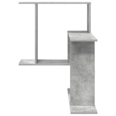 vidaXL Wall Shelf Concrete Grey 67 x 67 x 87 cm Engineered Wood 4