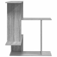 vidaXL Wall Shelf Grey Sonoma 67 x 67 x 87 cm Engineered Wood 5
