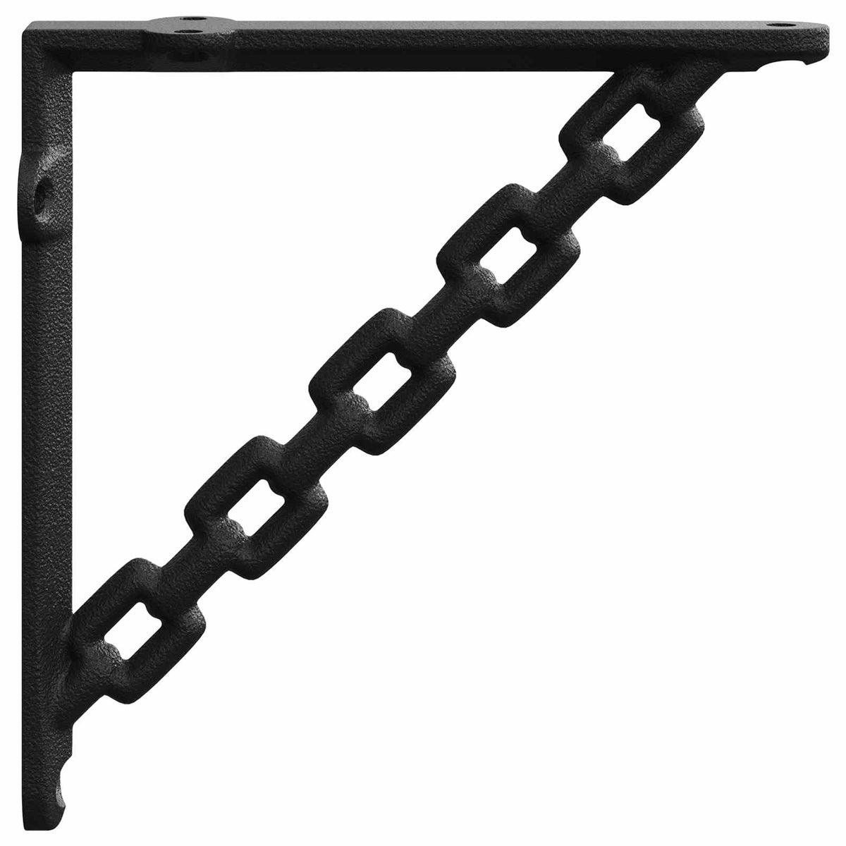 Wall Shelf Brackets 21 x 21 x 3.5 cm Steel 12 Black