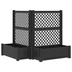 Big Planter with Trellis PP Anthracite 2