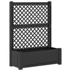 Big Planter with Trellis PP Anthracite 2