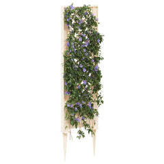 vidaXL Trellis with Spike PP White 3