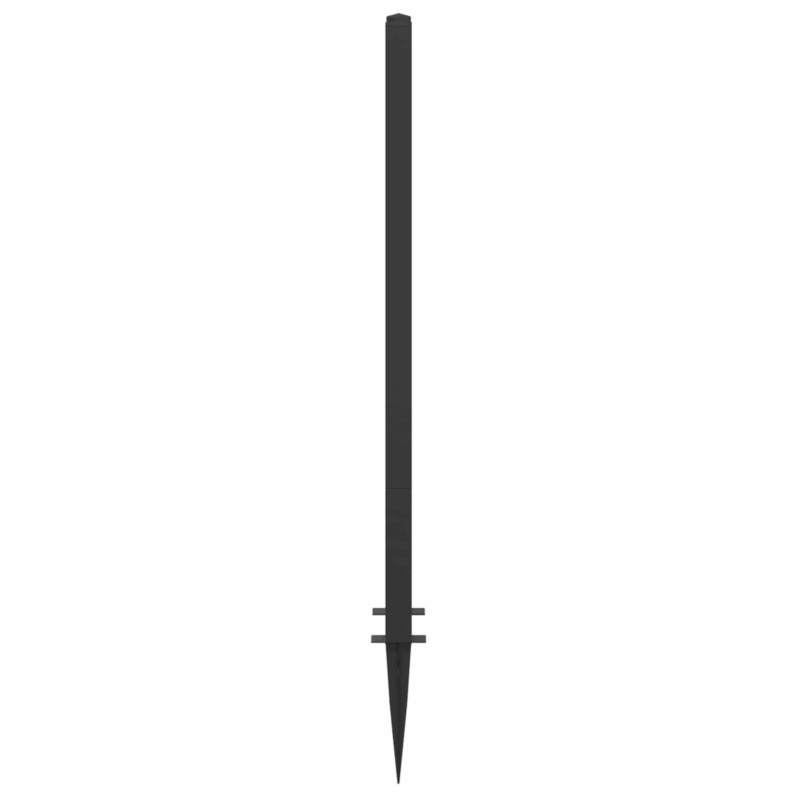 vidaXL Trellis with Spike PP Anthracite 5