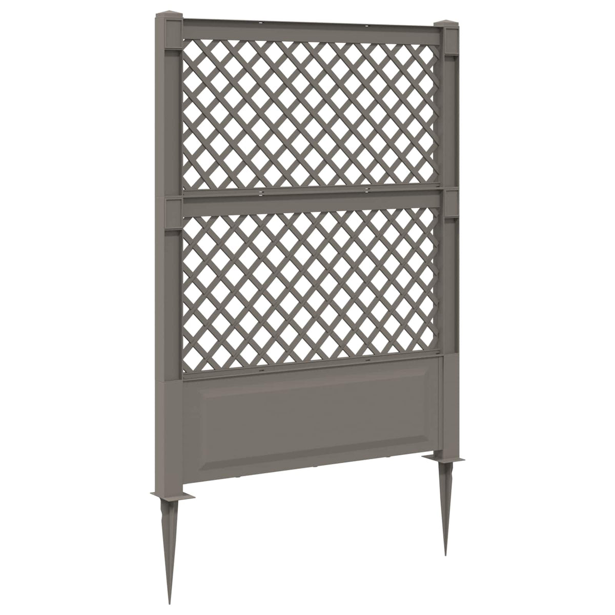 Trellis with Spike PP Grey