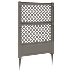 Trellis with Spike PP Grey