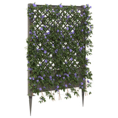 Trellis with Spike PP Grey