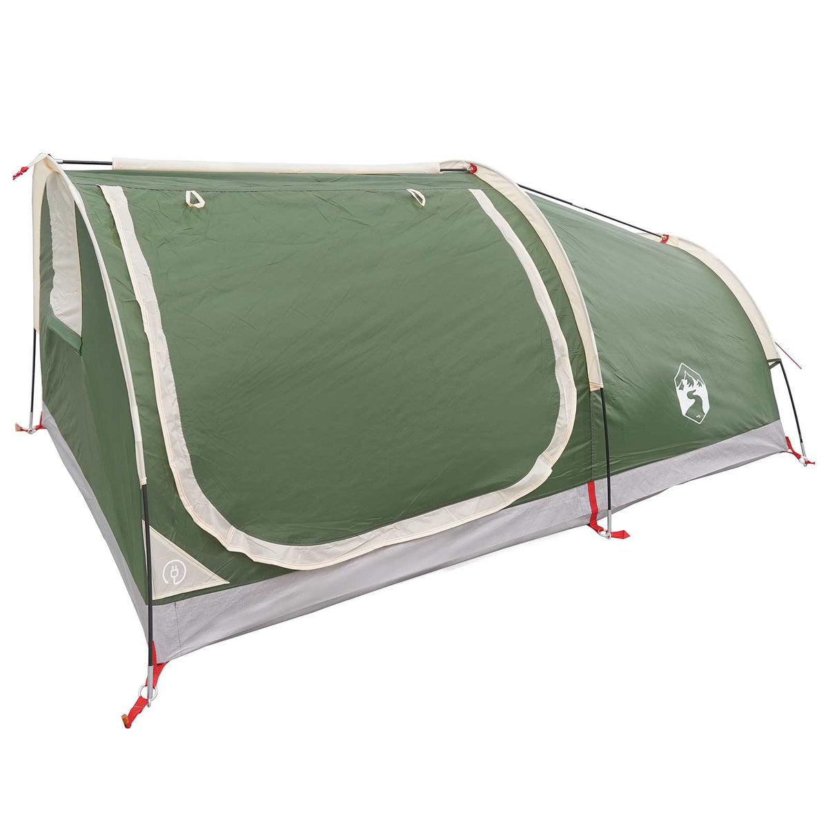 Hiking Tent Water-Resistant Green