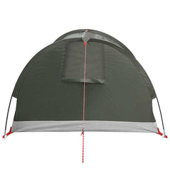 vidaXL Hiking Tent Water-Resistant 2-Person Army Green 6