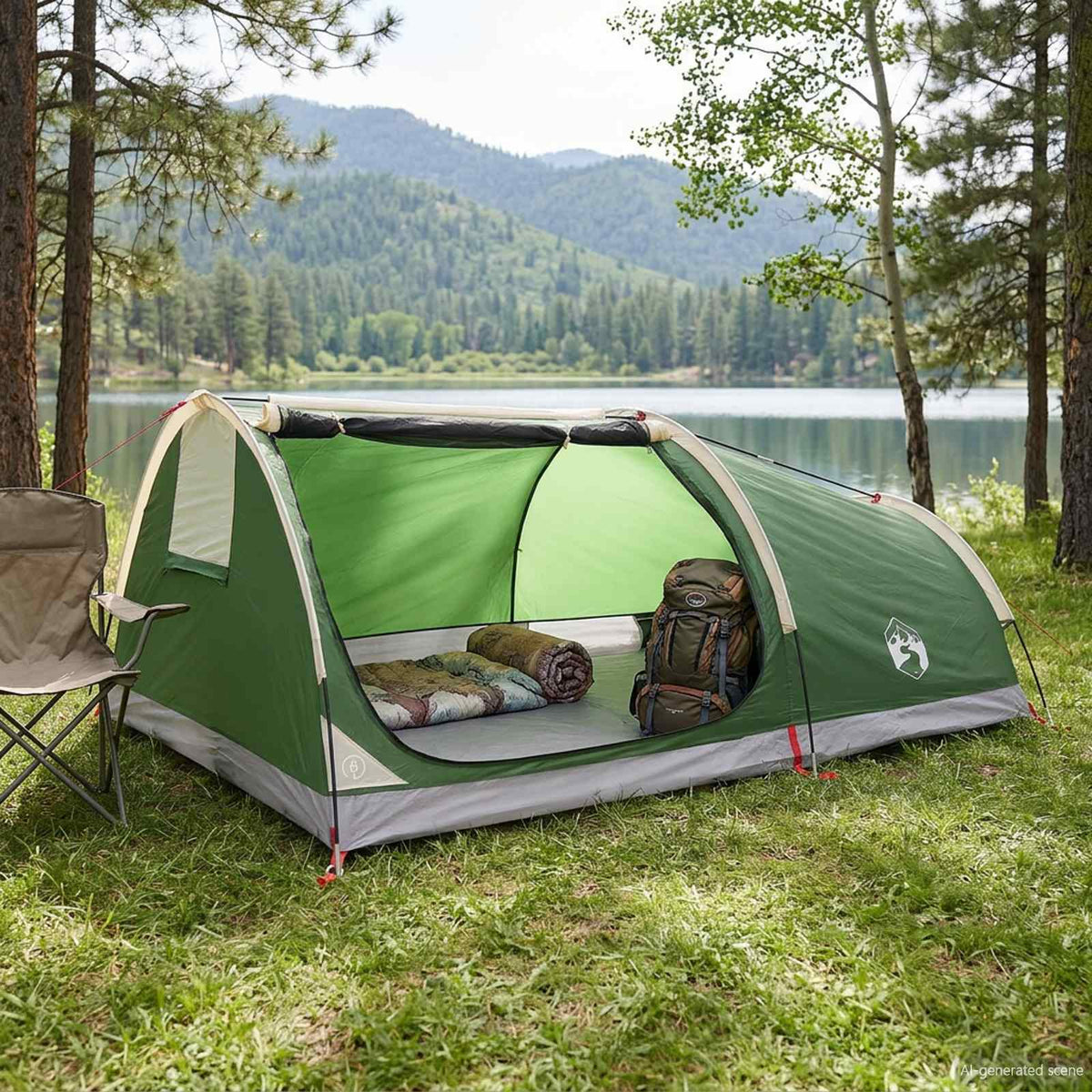 vidaXL Hiking Tent Water-Resistant