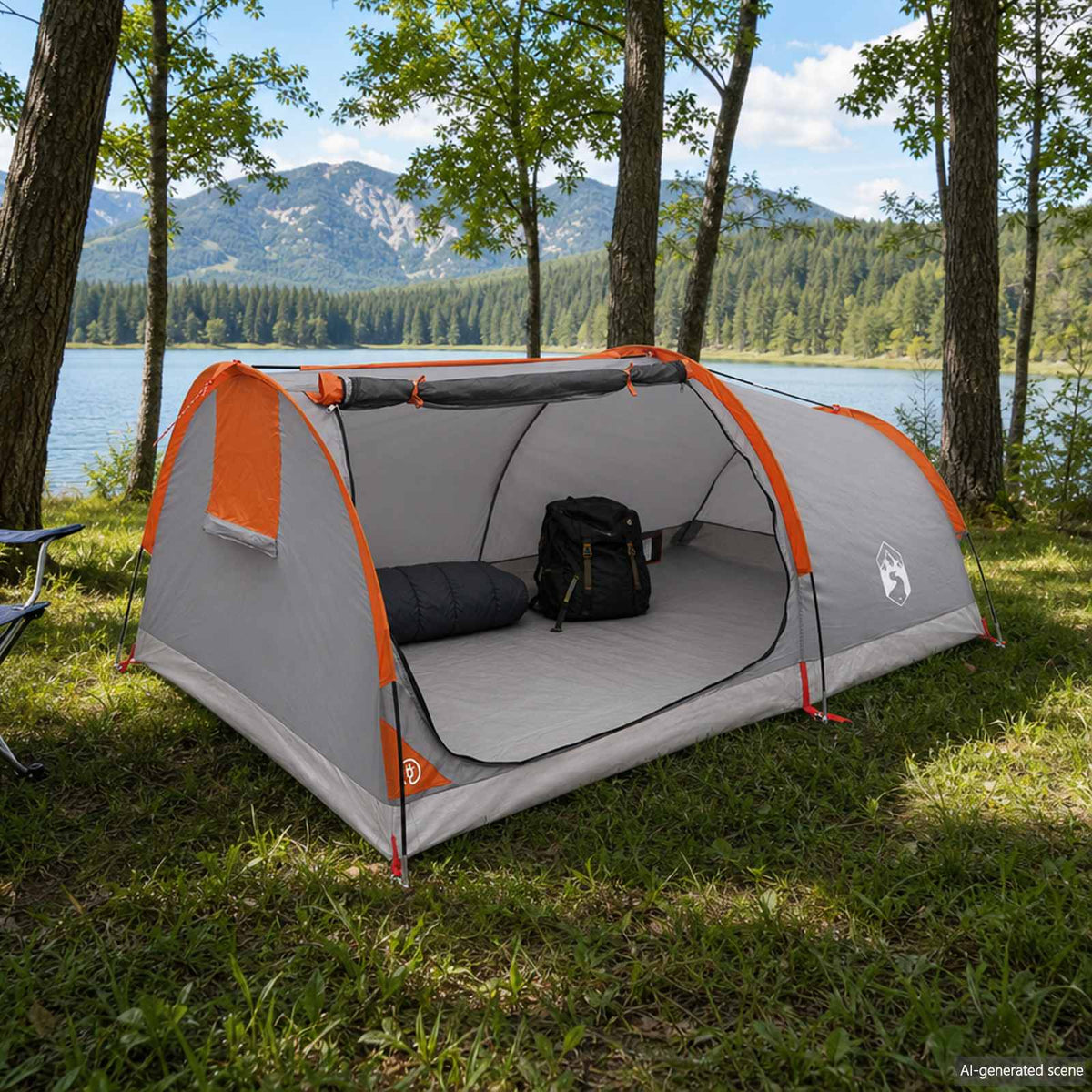 vidaXL Hiking Tent Water-Resistant