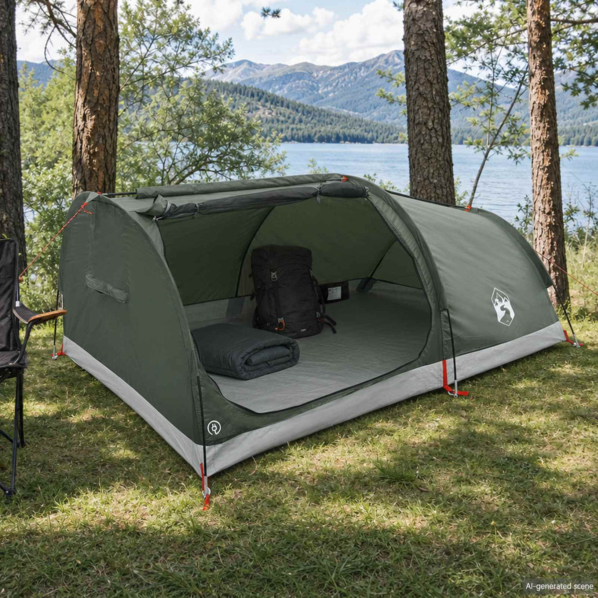 vidaXL Hiking Tent Water-Resistant