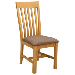 vidaXL Dining Chair 2 pcs Solid Oak Wood Grey 45 x 59.5 x 100 cm 2