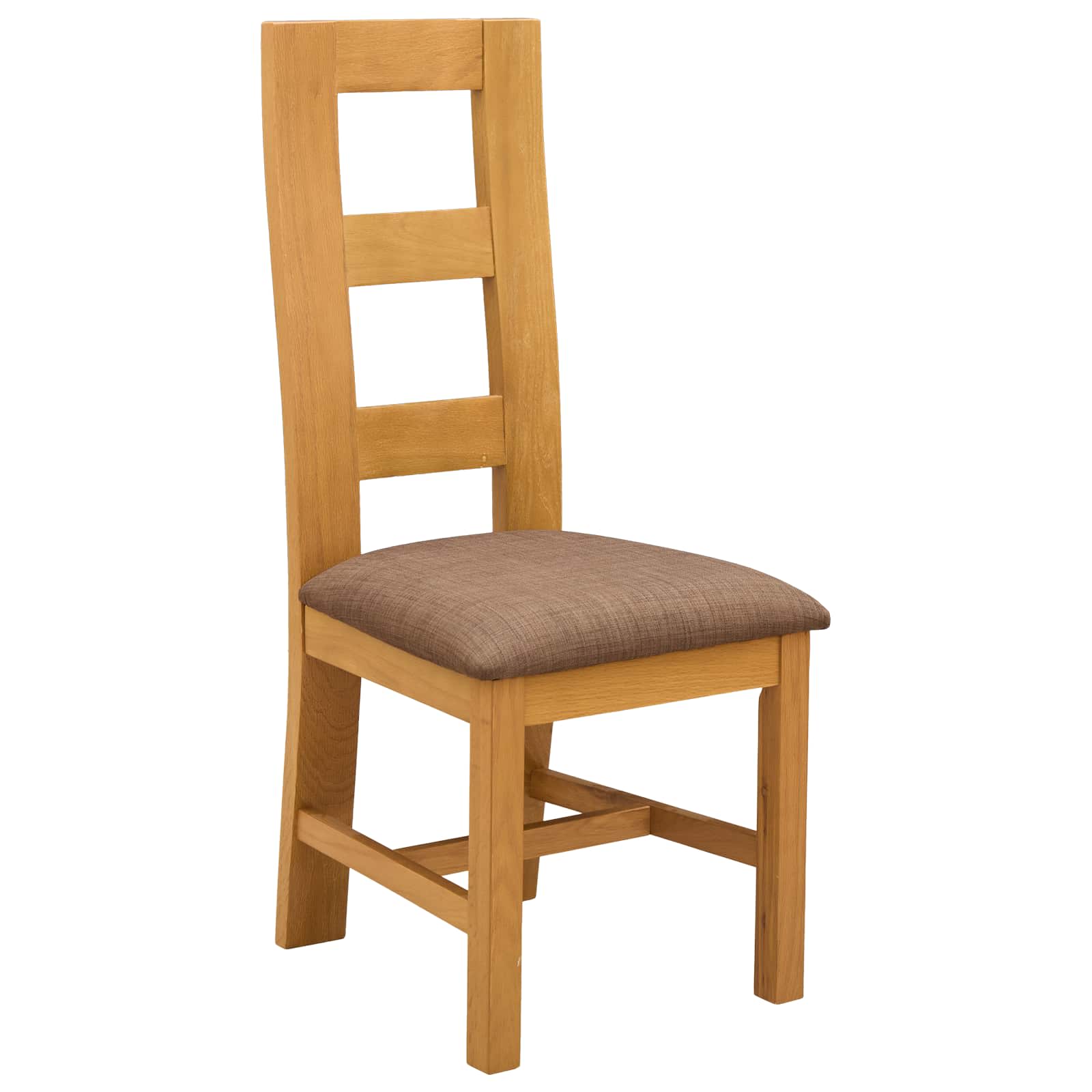 vidaXL Dining Chair 2 pcs Solid Oak Wood Grey 45 x 51 x 105 cm 2