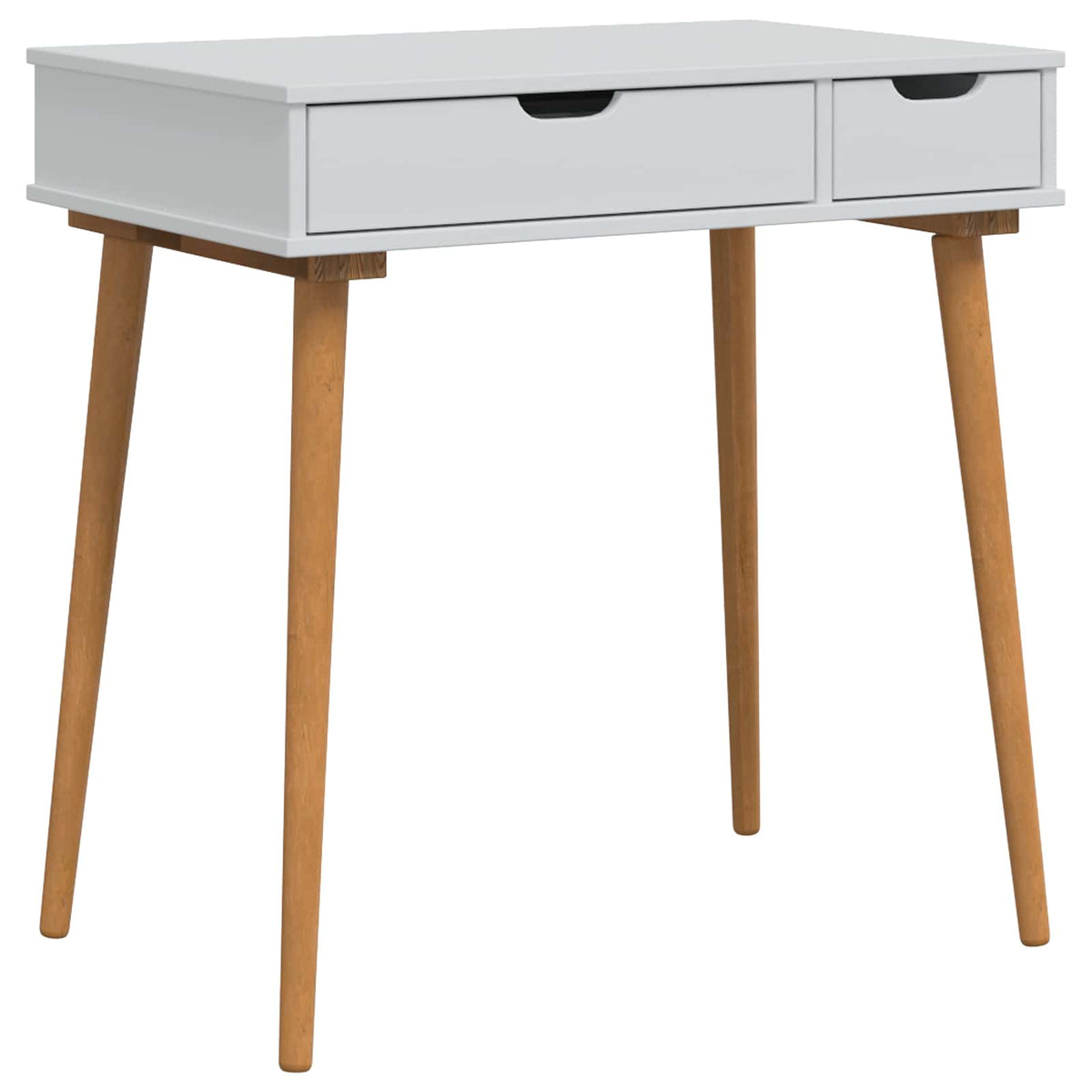 vidaXL Dressing Table Set FAUSKE 2 pcs White 76 x 50 x 143 cm 4