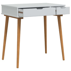 vidaXL Dressing Table Set FAUSKE 2 pcs White 76 x 50 x 143 cm 5