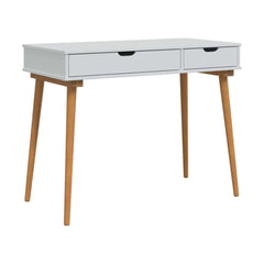 vidaXL Dressing Table Set FAUSKE 2 pcs White 100 x 50 x 103.5 cm 5