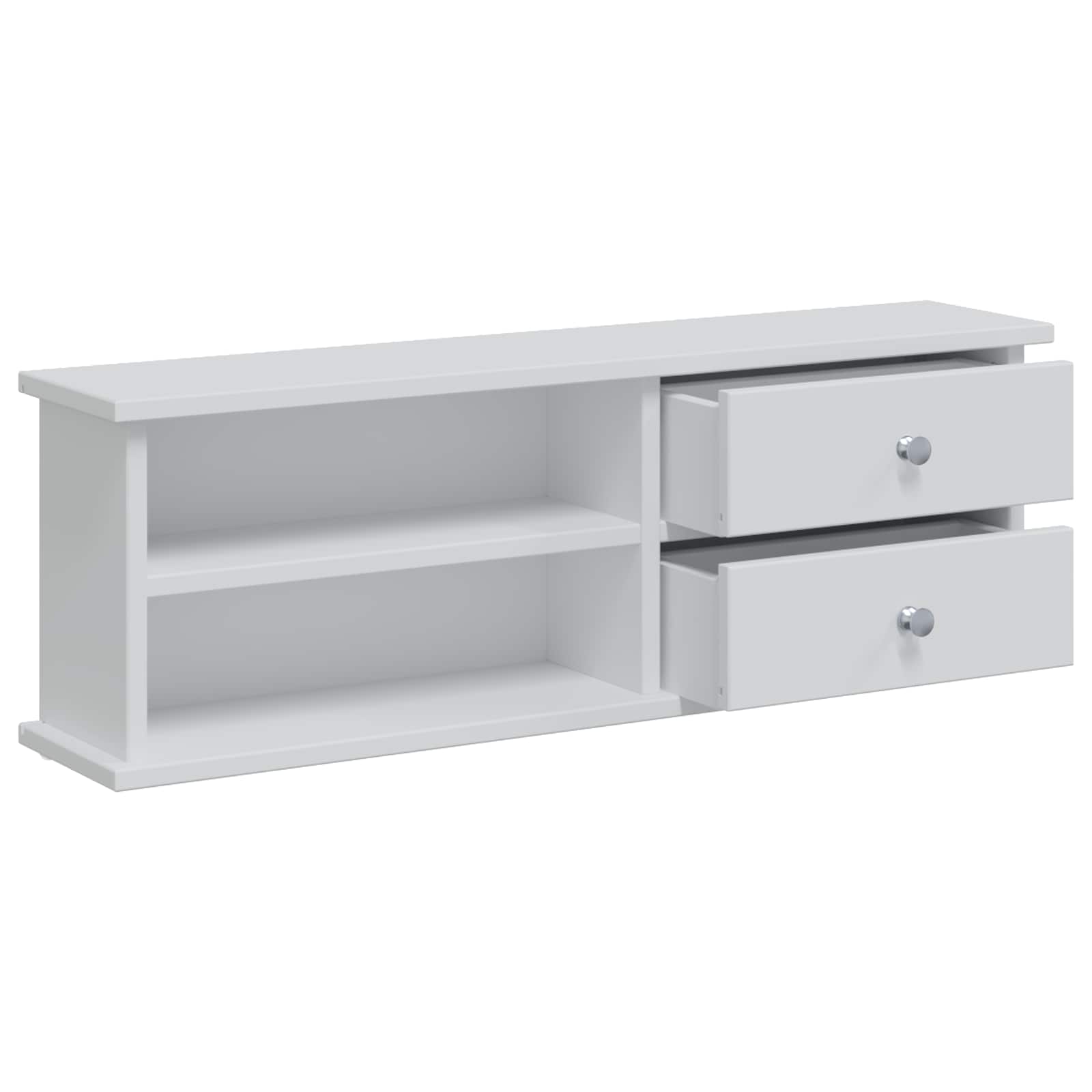 vidaXL Dressing Table Set FAUSKE 3 pcs White 76 x 50 x 103.5 cm 4