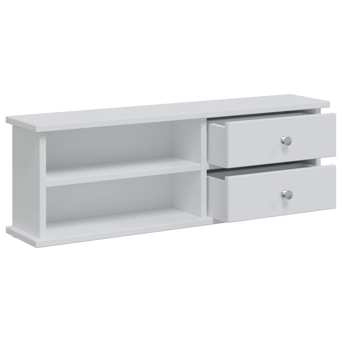 vidaXL Dressing Table Set FAUSKE 3 pcs White 76 x 50 x 103.5 cm 4