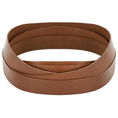 vidaXL Leather Strap 1 Brown 1000 x 4 cm Leather 1