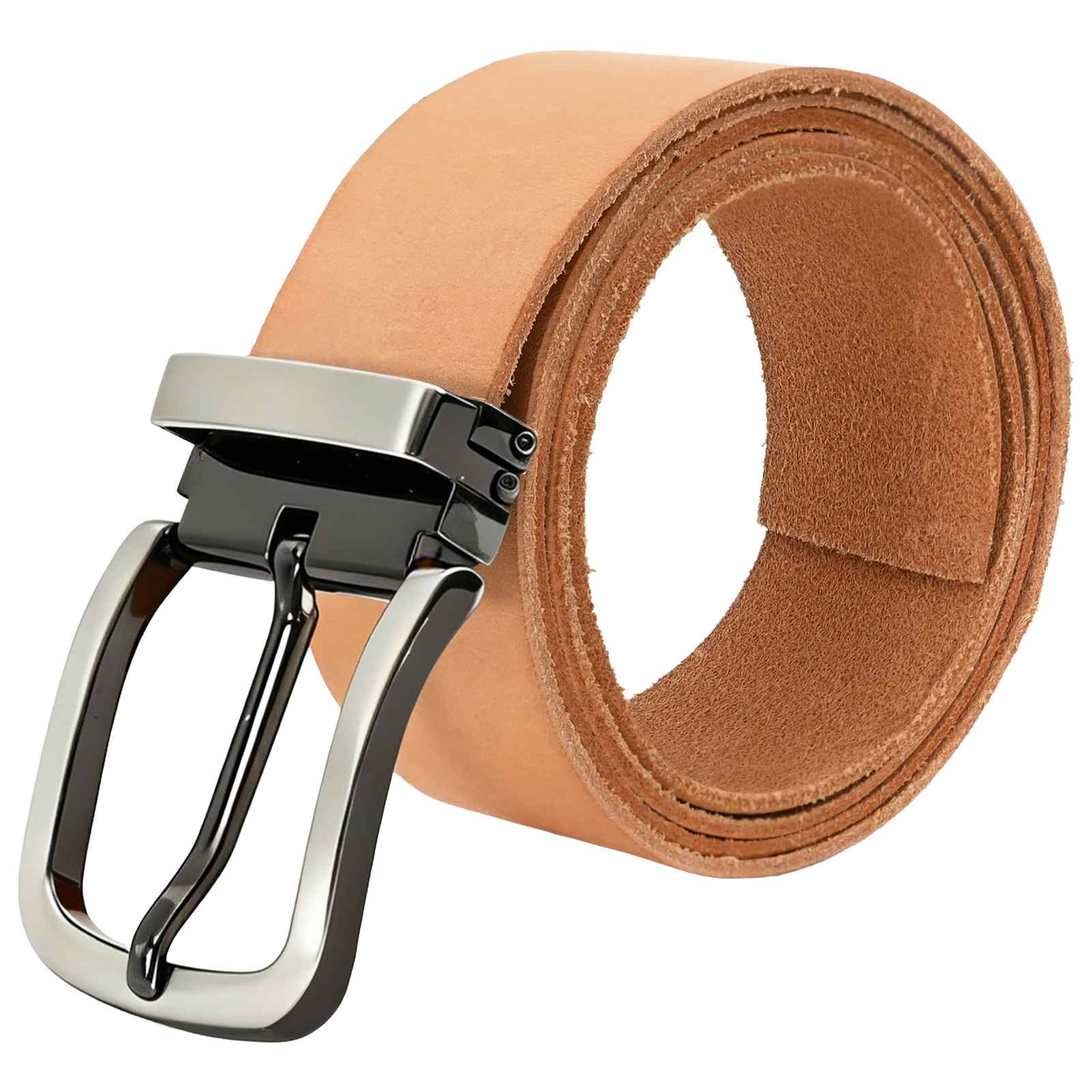 vidaXL Leather Strap 1 Light Brown 1000 x 2.5 cm Leather 6