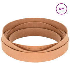 vidaXL Leather Strap 1 Light Brown 1000 x 4 cm Leather 2